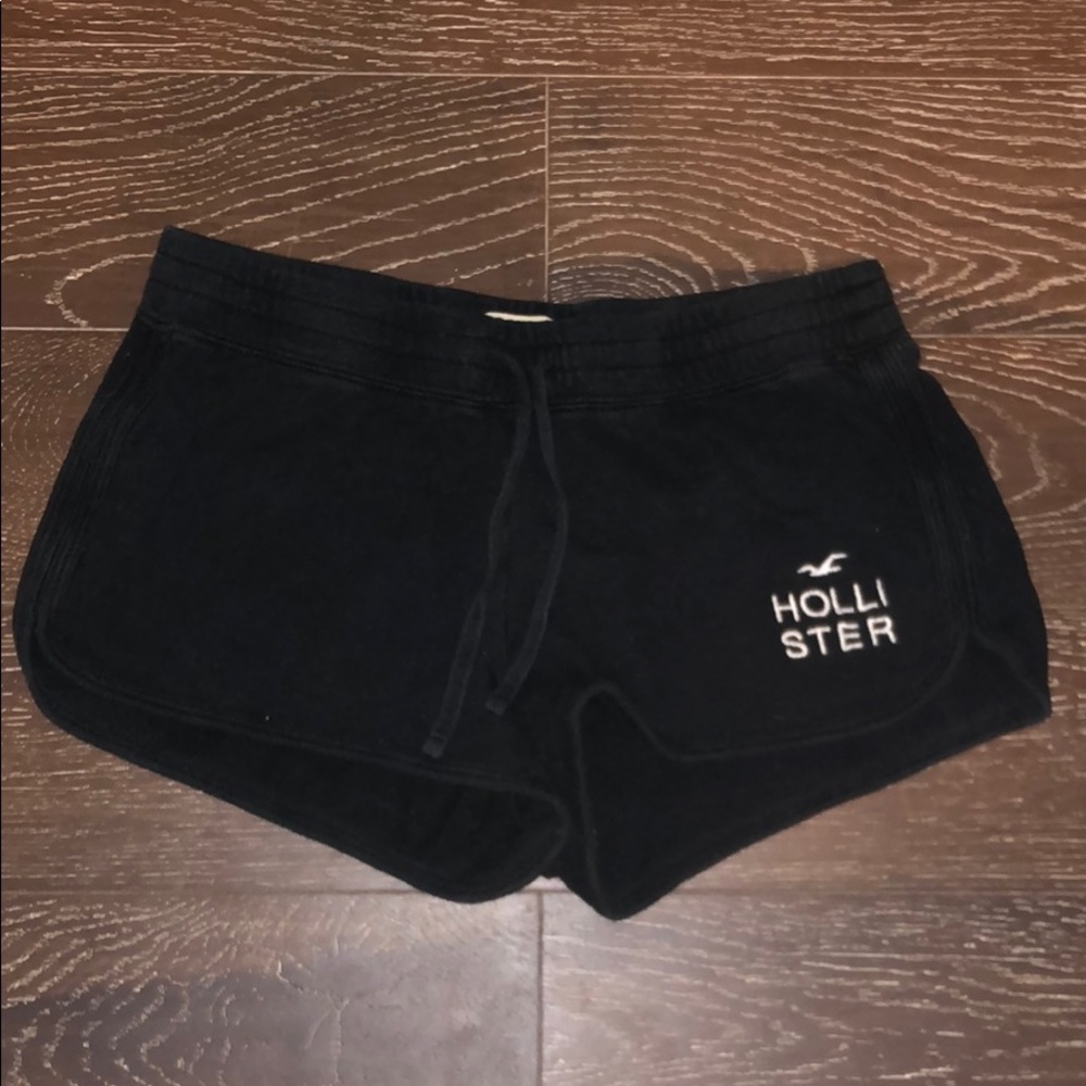 Distressed hollister shorts